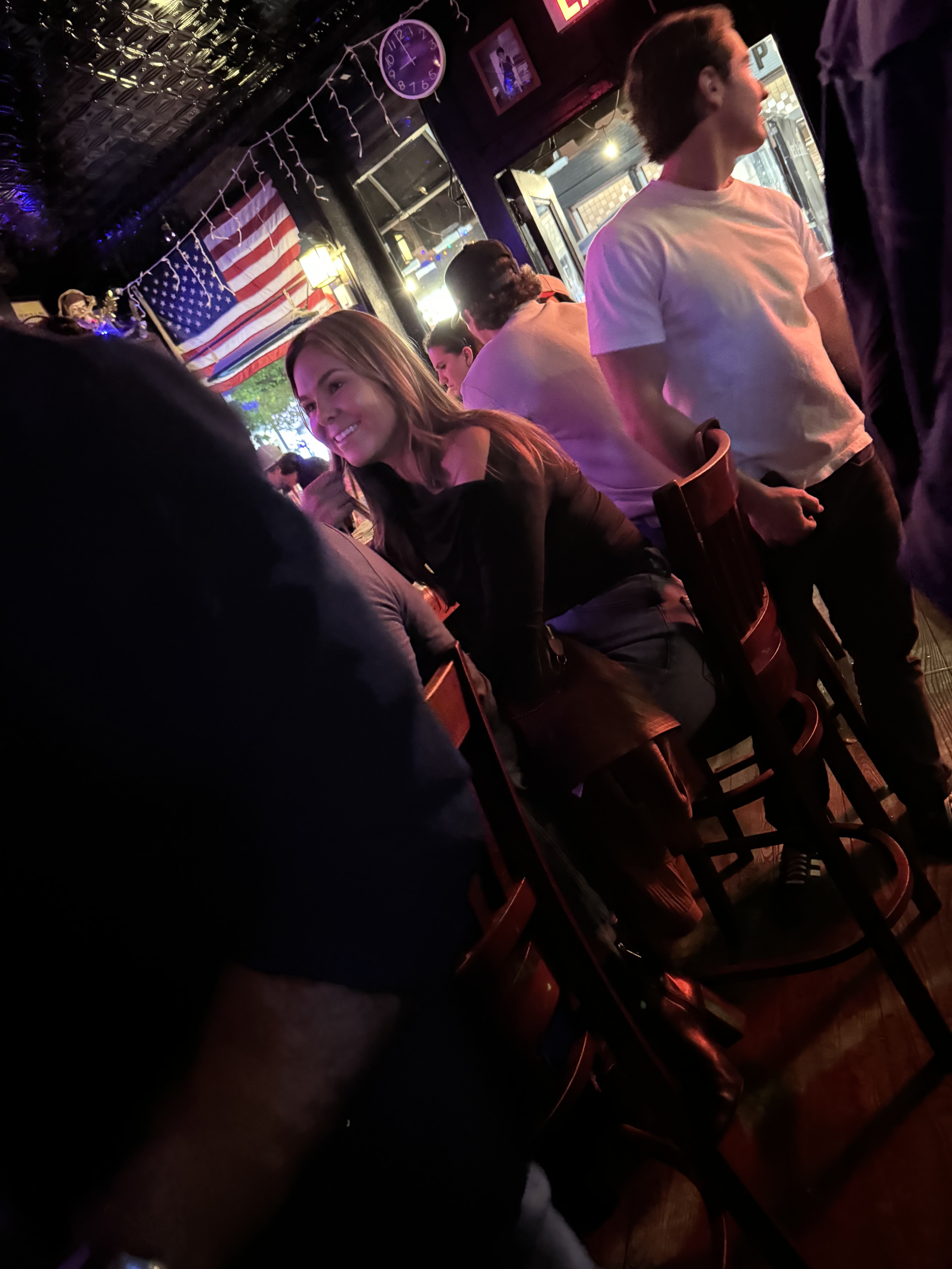 Tyler at the bar